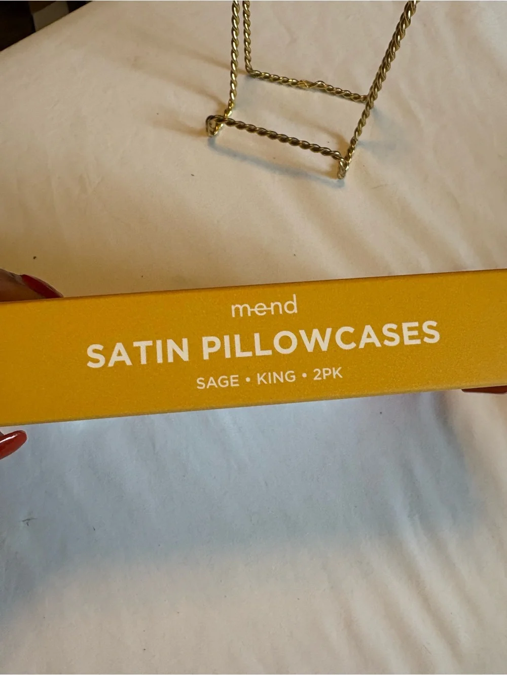 Satin Pillowcase Set - Sage King (2-Pack)